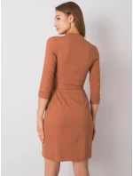 Šaty LK SK 507665.17P svetlo hnedá