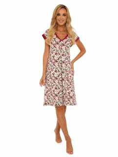 Dámska nočná košeľa s krátkymi rukávmi 466 MIA