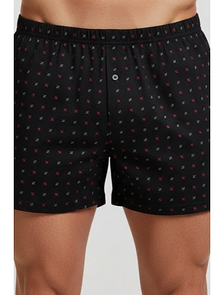 PÁNSKE VOĽNÉ BOXERKY BB008 4XL-5XL
