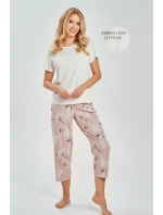 3539 DÁMSKE PYŽAMO FIORA S-XL