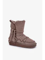 Snehové topánky model 203894 Krok vo veľkom štýle