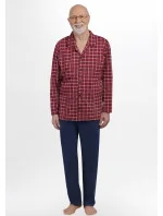 Pánske pyžamo Martel 403 Antoni III dĺžka/r 3XL-4XL pyžamo na zips Pánske pyžamo Martel 403 Antoni III dĺžka/r 3XL-4XL pyžamo na zips