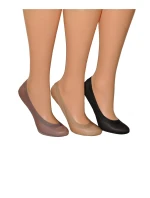 Dámske ponožky baleríny Rebeka 0708 silikón