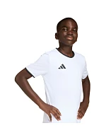 Detské tričká adidas Entrada 26 Jersey bielo-čierne JZ2532