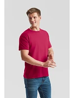 Fruit of the Loom Iconic 195 T Pánske tričko z hrubého materiálu 16.1422 biele