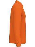 Kariban K 243 Pánske polo s dlhým rukávom z piké 20.K243 oranžové Kariban K 243 Pánske polo s dlhým rukávom z piké 20.K243 oranžové
