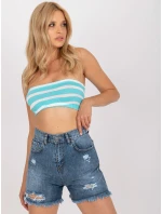 Šortky RO SN 5013.04P tmavo modrá