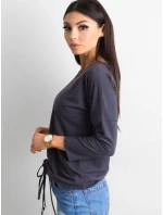 Blúzka RV BZ 4691.40P grafitová