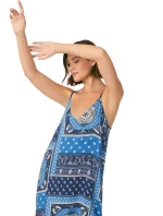 Dámska nočná košeľa YI60015 454 modrá - DKNY Dámska nočná košeľa YI60015 454 modrá - DKNY