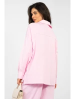 Košeľa s dlhým rukávom model 224198 Taliansko Moda