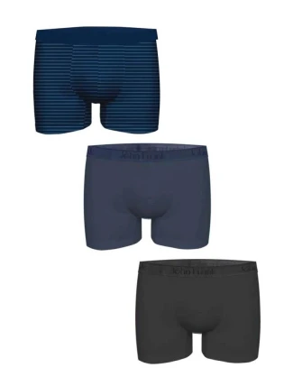 Pánske boxerky John Frank JF3BMODNA101 3PACK Pánske boxerky John Frank JF3BMODNA101 3PACK
