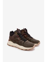 Pánske turistické topánky WRANGLER WEST MEN MID 20253027 dark green Pánske turistické topánky WRANGLER WEST MEN MID 20253027 dark green
