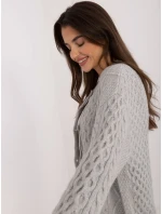 Jumper AT SW 23525.21 sivý