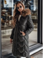 Dámska prešívaná dlhá bunda WINTERACT black FashionStreet TY4778 Dámska prešívaná dlhá bunda WINTERACT black FashionStreet TY4778