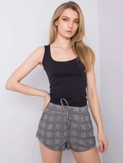 Šortky D17003O61874K šedá čierna
