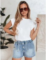 Dámske tričko FILLIPS biele FashionStreet RY2498 Dámske tričko FILLIPS biele FashionStreet RY2498