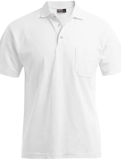 Promodoro 4100 Pánske polo s náprsným vreckom Heavy Piqué 40.4100 biele