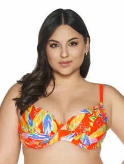 PLAVKOVÁ PODPRSENKA SK 227 VIVID ORANGE MAXI