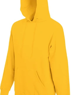 Fruit of the Loom Classic Hooded Sweat Mikina s kapucňou 16.2208 slnečnica