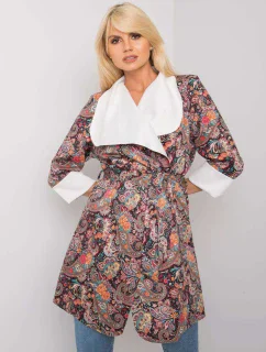 Dámsky kabát DHJ PL 6022A.26X čierny a červený