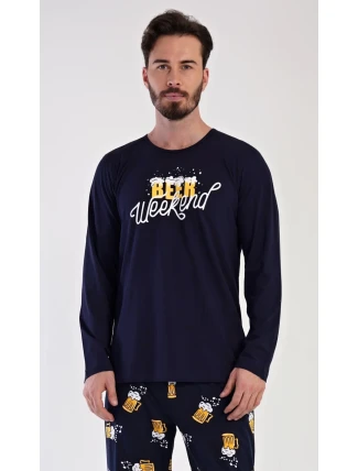 Pánske pyžamo dlhé Weekend Pánske pyžamo dlhé Weekend