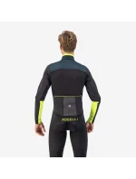 Rogelli zimná bunda CADENCE modro-čierna-fluor M