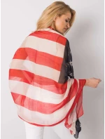 Dámska šatka AT CH S 1843 tmavomodrá a červená Dámska šatka AT CH S 1843 tmavomodrá a červená