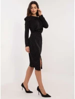 Šaty DHJ SK 18206.67 čierne