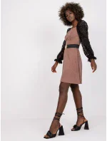 Šaty LK SK 508840.22X tmavo ružová