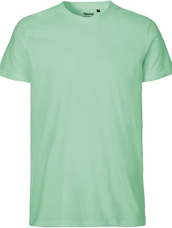 Neutral O 61001 Pánske tričko z bio bavlny 77.6101 dusty mint