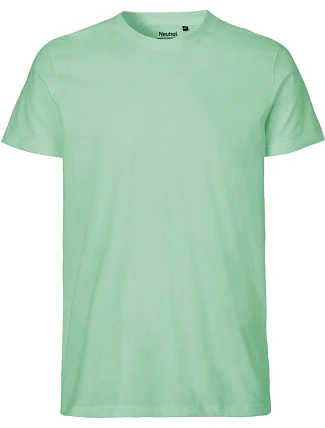 Neutral O 61001 Pánske tričko z bio bavlny 77.6101 dusty mint Neutral O 61001 Pánske tričko z bio bavlny 77.6101 dusty mint