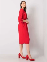 Šaty LK SK 507843.12P v bordovej farbe Šaty LK SK 507843.12P v bordovej farbe