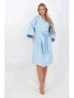 Modrý dámsky župan - Momenti Per Me