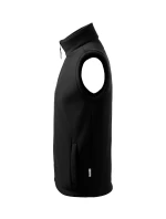 Next fleecová vesta unisex čierna 01 (štítok značky)