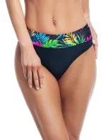 Spodný diel plaviek Sumba K1101 čierno-zelený - Fantasy