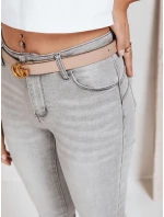 Dámske push up džínsy šedé FashionStreet UY2804