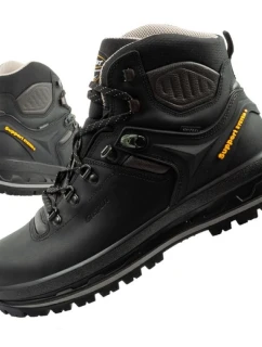 Grisport Nero pánske trekové topánky kožené nepremokavé členkové topánky