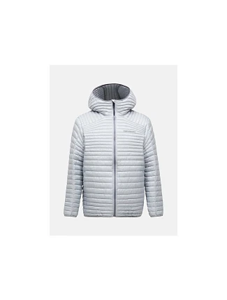Pánska bunda PEAK PERFORMANCE M Monolight Insulated Hood Jacket, sivá Pánska bunda PEAK PERFORMANCE M Monolight Insulated Hood Jacket, sivá