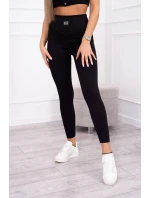 Rebrované legíny 9429 čierne - Kesi Rebrované legíny 9429 čierne - Kesi