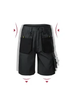 Pánske pracovné šortky Ranger ebony gray