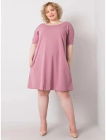 Dámske šaty SK 6639.02X staroružové - FPrice