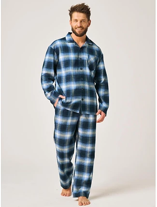 Pyžamo Key MNS 432 B26 s dlhými rukávmi, veľkosti M–2XL, na zips Pyžamo Key MNS 432 B26 s dlhými rukávmi, veľkosti M–2XL, na zips