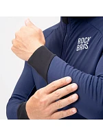 Rockbros YDWT014 zimná dvojvrstvová fleecová cyklistická bunda veľkosť XXL - modrá