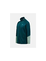 Pánska mikina PEAK PERFORMANCE M Rider Essentials Midlayer Zip Jacket, zelená farba Pánska mikina PEAK PERFORMANCE M Rider Essentials Midlayer Zip Jacket, zelená farba