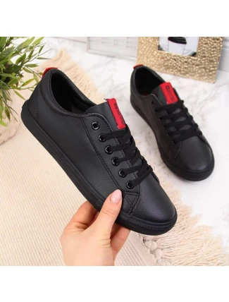 Dámske kožené tenisky W DD274687 - Big Star Dámske kožené tenisky W DD274687 - Big Star