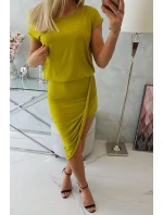 Asymetrické šaty kivi Asymetrické šaty kivi