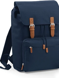 BagBase BG 613 Vintage batoh na notebook 52.0613 francúzska námornícka modrá