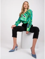 Blúzka DHJ BZ 15201.30 zelených