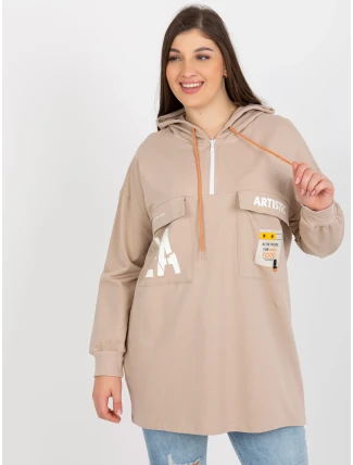 Mikina RV BL 8258.34 béžová