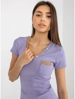 Tričko RV TS 8543.12P svetlo fialová
